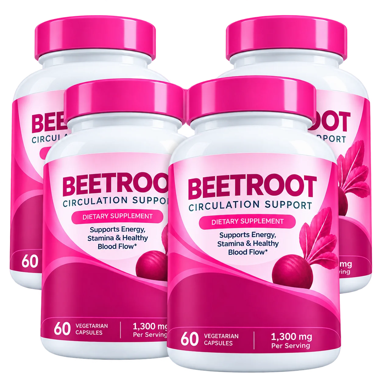4 Pack | Beetroot Capsules